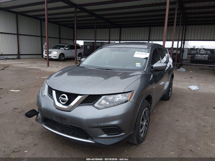 2016 Nissan Rogue VIN JN8AT2MT0GW018795 IAAI salvage auction — FRONT END, Original (Texas), sold $2,550 on 2026-07-21 (photo 2)