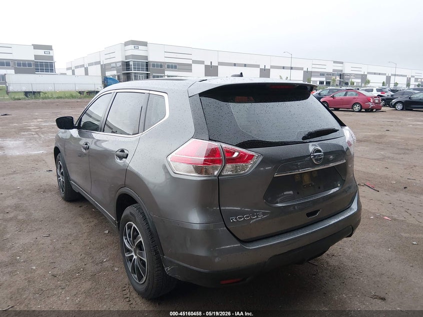 2016 Nissan Rogue VIN JN8AT2MT0GW018795 IAAI salvage auction — FRONT END, Original (Texas), sold $2,550 on 2026-07-21 (photo 3)