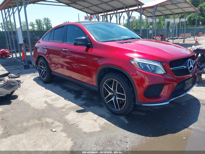 2017 Mercedes-benz Amg gle coupe VIN 4JGED6EB5HA075060 — IAAI salvage auction photo