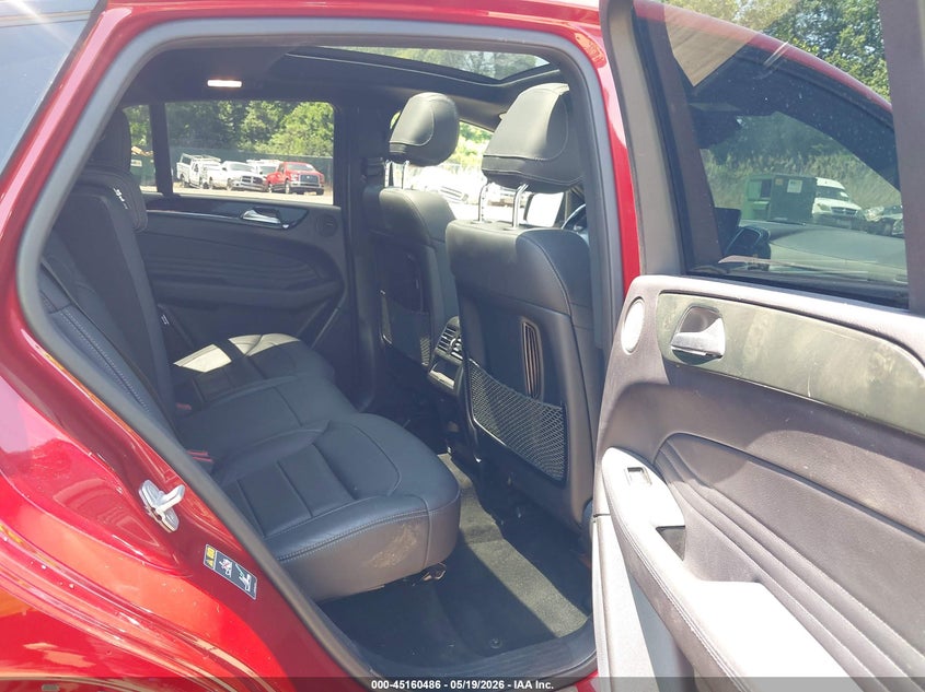 2017 Mercedes-benz Amg gle coupe VIN 4JGED6EB5HA075060 IAAI salvage auction — REAR END, Salvage - 75% Or Less (Maryland), sold $21,275 on 2026-08-20 (photo 8)