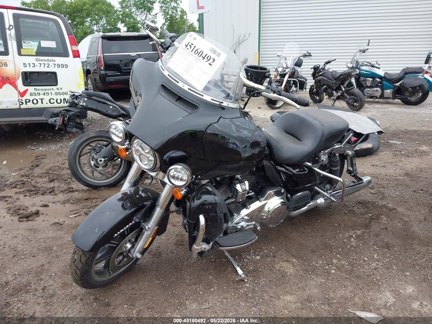 2022 Harley-davidson Electra glide VIN 1HD1KEF18NB645601 IAAI salvage auction — ALL OVER, Salvage (Ohio), sold $6,400 on 2026-07-08 (photo 2)