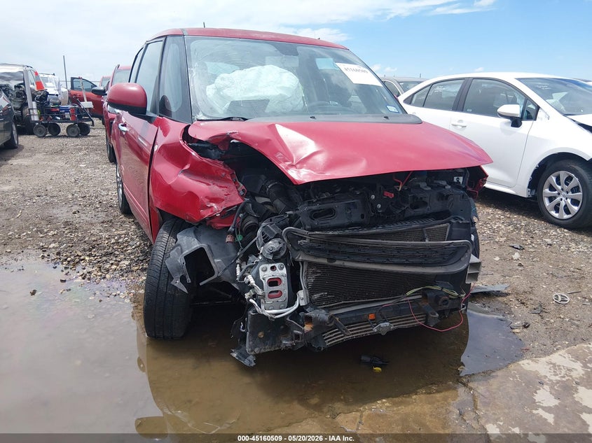 2014 Fiat 500l VIN ZFBCFABH9EZ015221 IAAI salvage auction — FRONT END, Salvage (Texas), sold $125 on 2026-07-14 (photo 6)