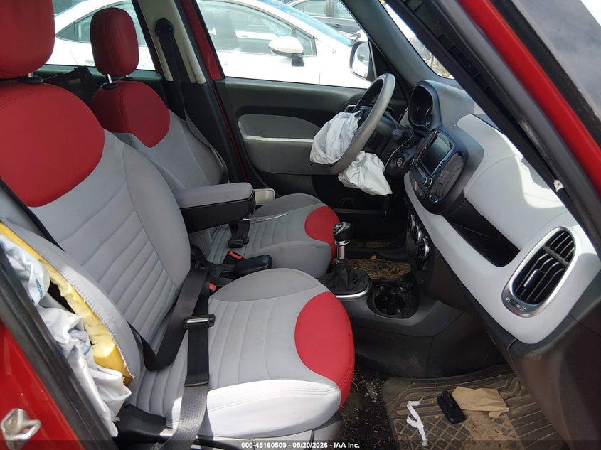 2014 Fiat 500l VIN ZFBCFABH9EZ015221 IAAI salvage auction — FRONT END, Salvage (Texas), sold $125 on 2026-07-14 (photo 5)