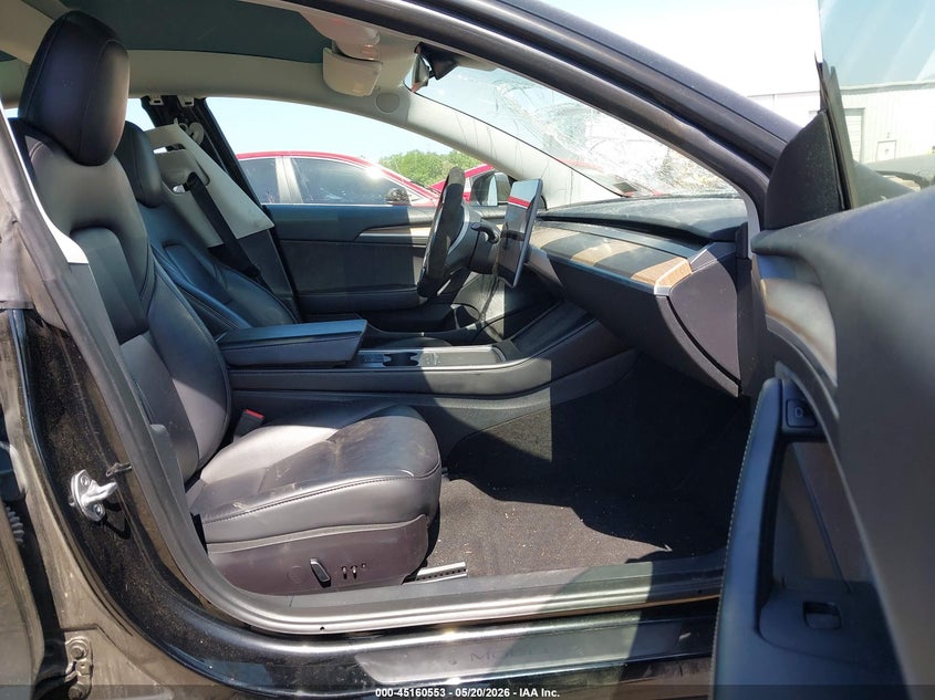 2023 Tesla Model 3 VIN 5YJ3E1EA1PF451858 IAAI salvage auction — FRONT END, Salvage (Pennsylvania), sold $6,300 on 2026-07-24 (photo 5)