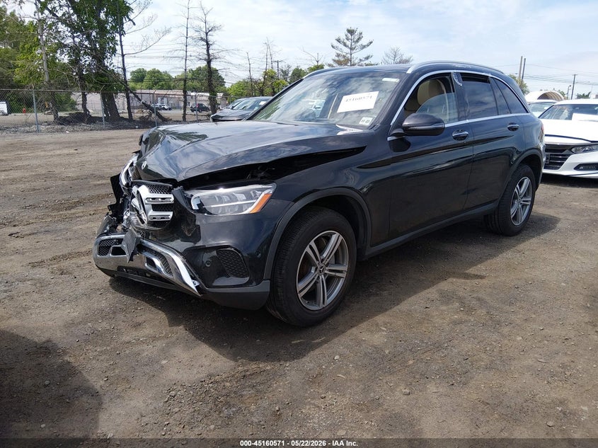 2022 Mercedes-benz Glc VIN W1N0G8EBXNV398471 IAAI salvage auction — FRONT END, Salvage (Idaho), sold $7,800 on 2026-07-17 (photo 2)