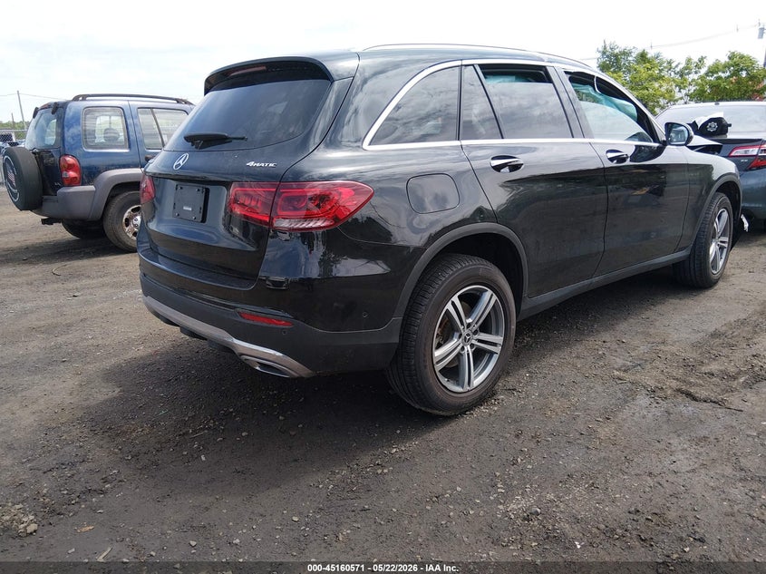 2022 Mercedes-benz Glc VIN W1N0G8EBXNV398471 IAAI salvage auction — FRONT END, Salvage (Idaho), sold $7,800 on 2026-07-17 (photo 4)