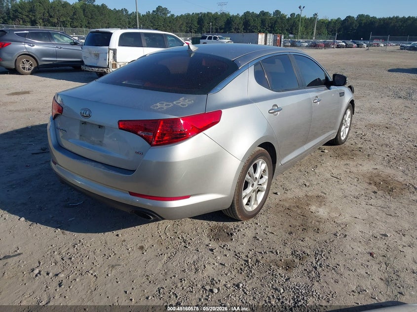 2013 Kia Optima VIN 5XXGM4A79DG205293 IAAI salvage auction — FRONT END, Bill Of Sale (Georgia), sold $350 on 2026-07-10 (photo 4)