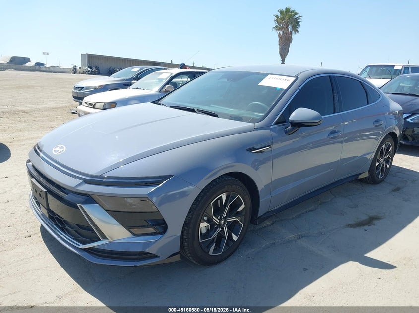 2024 Hyundai Sonata VIN KMHL64JA3RA388256 IAAI salvage auction — RIGHT SIDE, Salvage (California), sold $8,700 on 2026-07-15 (photo 2)