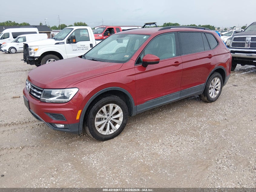 2018 Volkswagen Tiguan VIN 3VV1B7AX8JM022461 IAAI salvage auction — HAIL, Salvage Title, sold $4,500 on 2026-08-03 (photo 2)