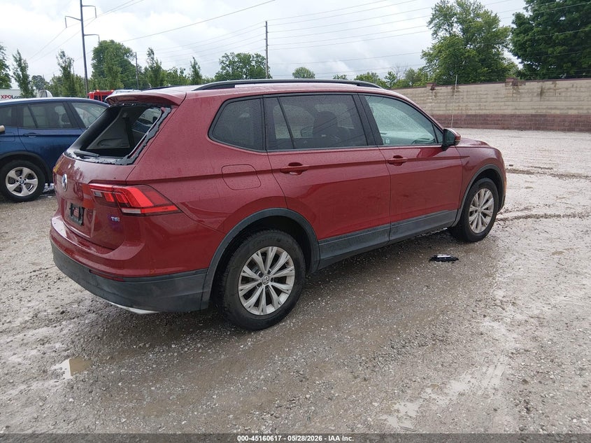 2018 Volkswagen Tiguan VIN 3VV1B7AX8JM022461 IAAI salvage auction — HAIL, Salvage Title, sold $4,500 on 2026-08-03 (photo 4)