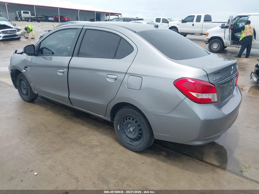 2018 Mitsubishi Mirage VIN ML32F3FJ9JHF09151 IAAI salvage auction — FRONT END, Salvage (Texas), sold $1,775 on 2026-07-10 (photo 3)