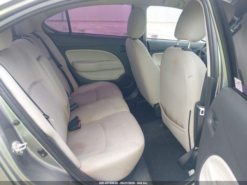 2018 Mitsubishi Mirage VIN ML32F3FJ9JHF09151 IAAI salvage auction — FRONT END, Salvage (Texas), sold $1,775 on 2026-07-10 (photo 8)