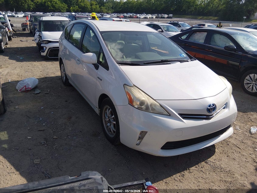 2012 Toyota Prius v VIN JTDZN3EU2C3043568 IAAI salvage auction — NORMAL WEAR, Bill Of Sale (Tennessee), sold $2,975 on 2026-07-16 (photo 1)