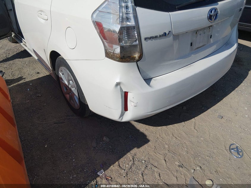 2012 Toyota Prius v VIN JTDZN3EU2C3043568 IAAI salvage auction — NORMAL WEAR, Bill Of Sale (Tennessee), sold $2,975 on 2026-07-16 (photo 6)