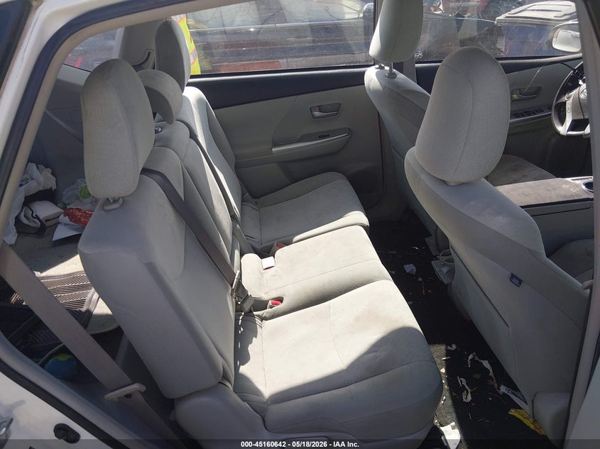 2012 Toyota Prius v VIN JTDZN3EU2C3043568 IAAI salvage auction — NORMAL WEAR, Bill Of Sale (Tennessee), sold $2,975 on 2026-07-16 (photo 8)