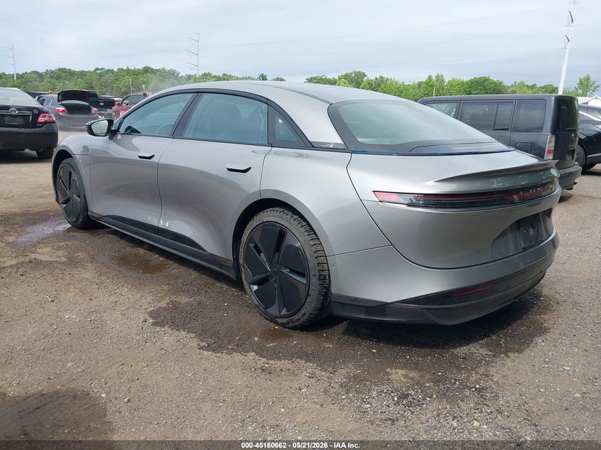 2024 Lucid Air VIN 50EA1PGA4RA004788 IAAI salvage auction — FRONT END, Wait Title, sold $8,000 on 2026-10-03 (photo 3)