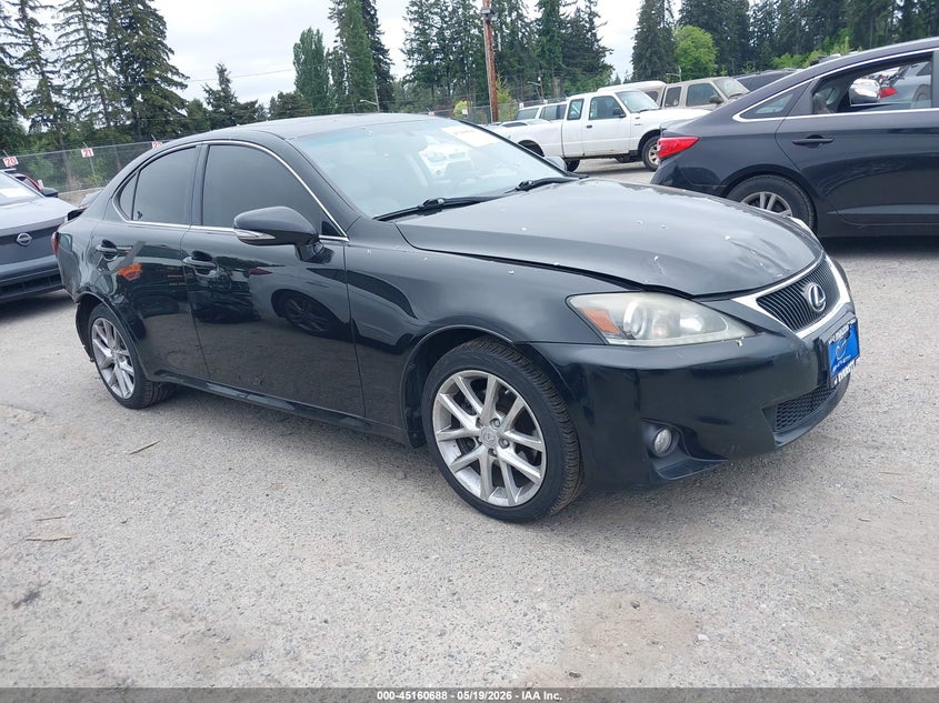 2012 Lexus Is VIN JTHCF5C2XC5057625 IAAI salvage auction — REAR END, Bill Of Sale (Washington), sold $575 on 2026-07-08 (photo 1)