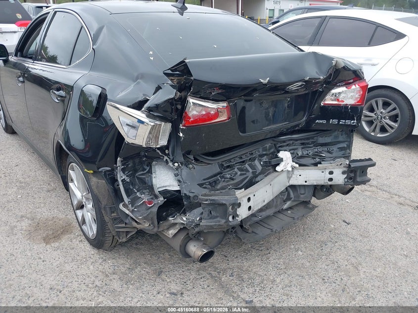 2012 Lexus Is VIN JTHCF5C2XC5057625 IAAI salvage auction — REAR END, Bill Of Sale (Washington), sold $575 on 2026-07-08 (photo 6)