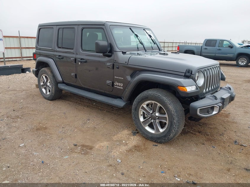 2020 Jeep Wrangler / VIN 1C4HJXEN1LW180460 — IAAI salvage auction photo