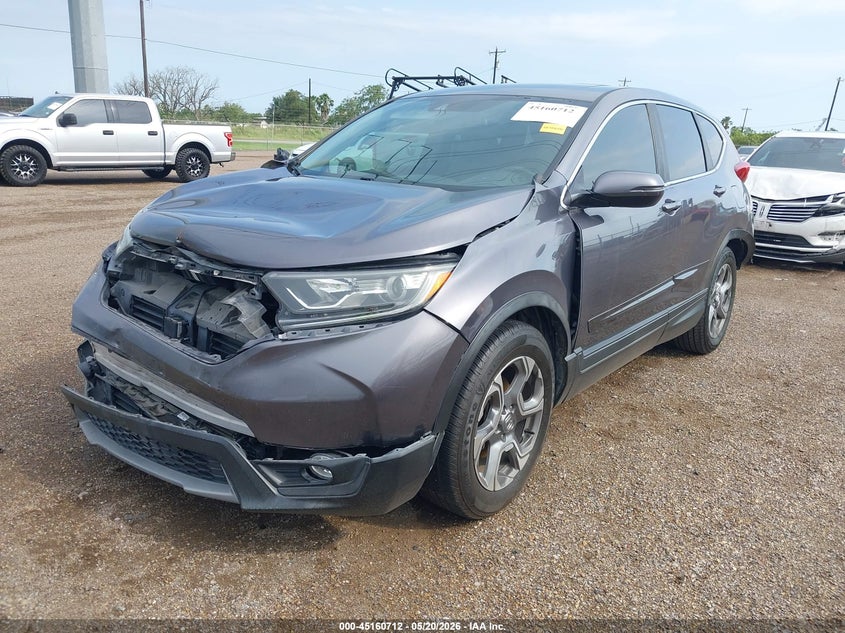 2019 Honda Cr-v VIN 7FARW1H89KE037286 IAAI salvage auction — FRONT & REAR, Original (Texas), sold $6,100 on 2026-07-28 (photo 2)