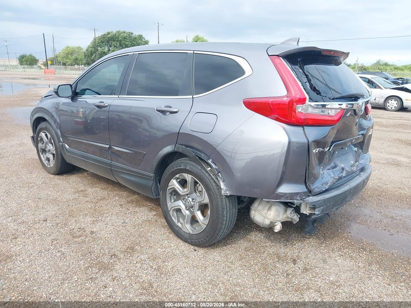 2019 Honda Cr-v VIN 7FARW1H89KE037286 IAAI salvage auction — FRONT & REAR, Original (Texas), sold $6,100 on 2026-07-28 (photo 3)