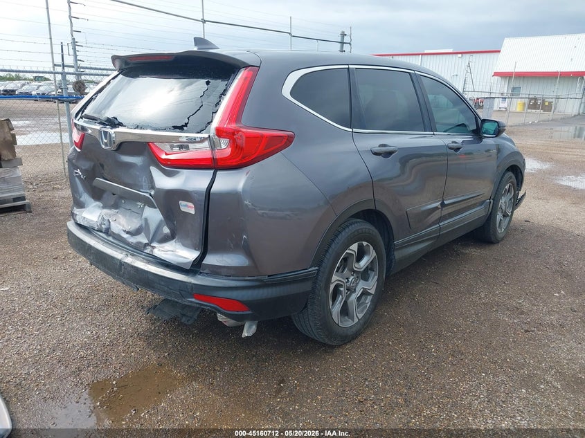 2019 Honda Cr-v VIN 7FARW1H89KE037286 IAAI salvage auction — FRONT & REAR, Original (Texas), sold $6,100 on 2026-07-28 (photo 4)