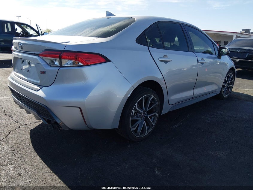 2022 Toyota Corolla VIN JTDS4MCE4N3501104 IAAI salvage auction — LEFT SIDE, Salvage (Nevada), sold $6,400 on 2026-07-10 (photo 4)