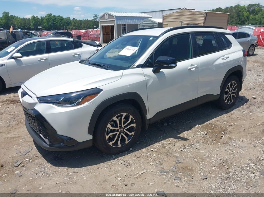 2025 Toyota Corolla cross VIN 7MUFBABG3SV090335 IAAI salvage auction — REAR END, Salvage (Georgia), sold $10,950 on 2026-07-23 (photo 2)