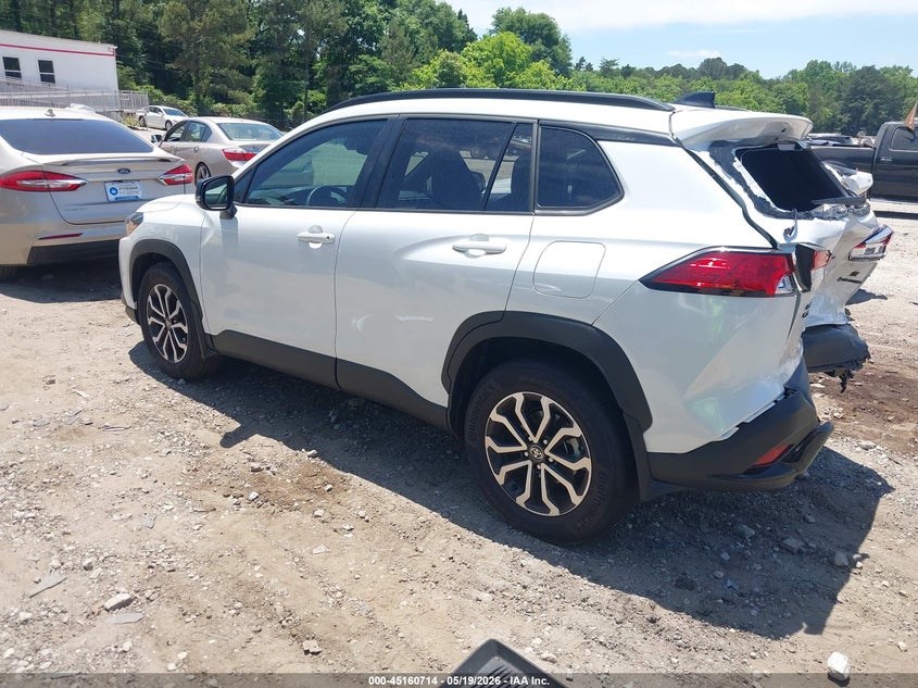 2025 Toyota Corolla cross VIN 7MUFBABG3SV090335 IAAI salvage auction — REAR END, Salvage (Georgia), sold $10,950 on 2026-07-23 (photo 3)