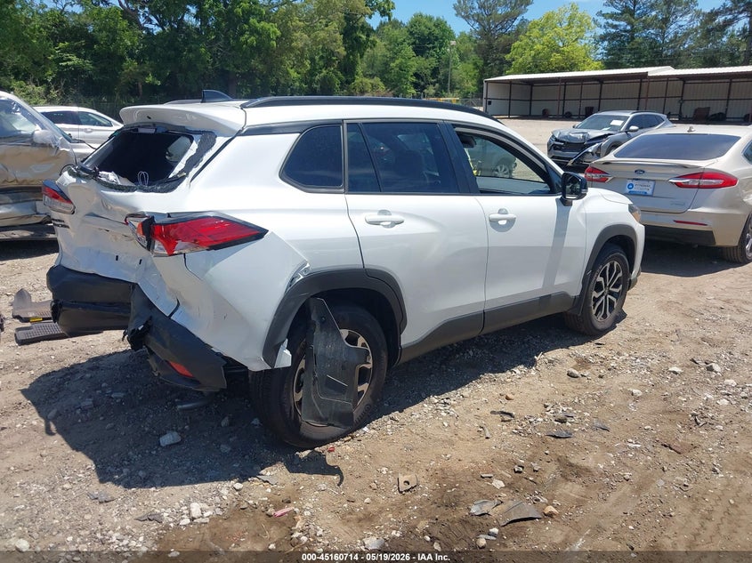 2025 Toyota Corolla cross VIN 7MUFBABG3SV090335 IAAI salvage auction — REAR END, Salvage (Georgia), sold $10,950 on 2026-07-23 (photo 4)