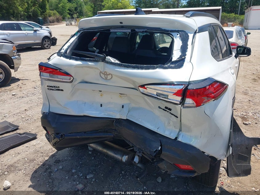 2025 Toyota Corolla cross VIN 7MUFBABG3SV090335 IAAI salvage auction — REAR END, Salvage (Georgia), sold $10,950 on 2026-07-23 (photo 6)