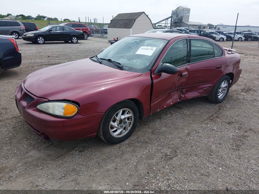 2004 Pontiac Grand am VIN 1G2NE52F44M637983 IAAI salvage auction — LEFT SIDE, Salvage (Illinois), sold $275 on 2026-07-08 (photo 2)