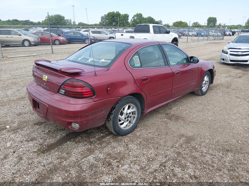 2004 Pontiac Grand am VIN 1G2NE52F44M637983 IAAI salvage auction — LEFT SIDE, Salvage (Illinois), sold $275 on 2026-07-08 (photo 4)