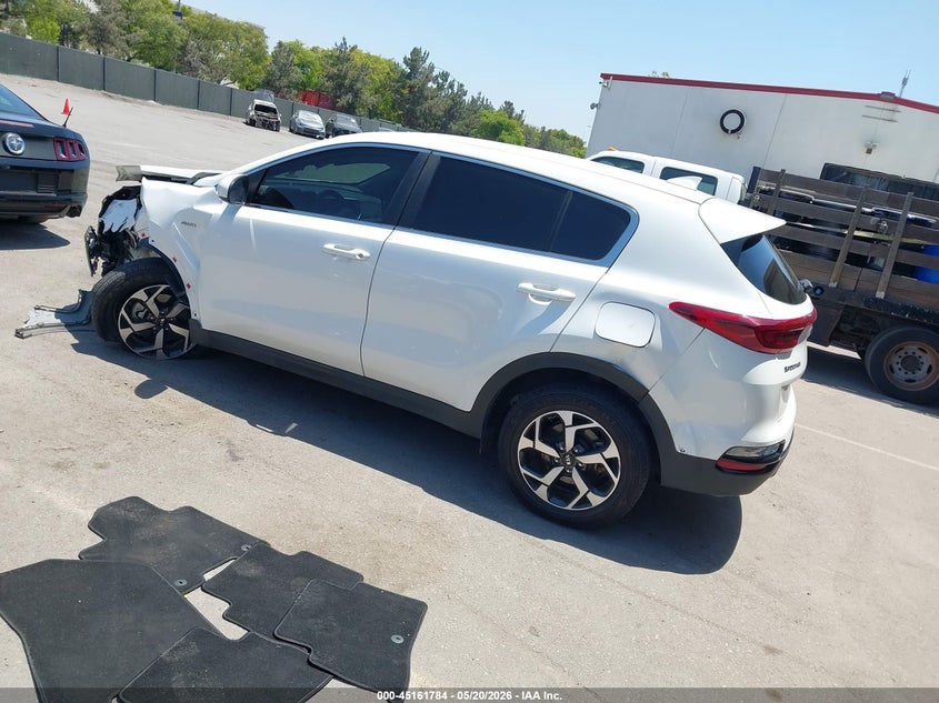 2022 Kia Sportage VIN KNDPMCAC4N7009814 IAAI salvage auction — LEFT FRONT, Salvage (California), sold $3,250 on 2026-07-29 (photo 3)
