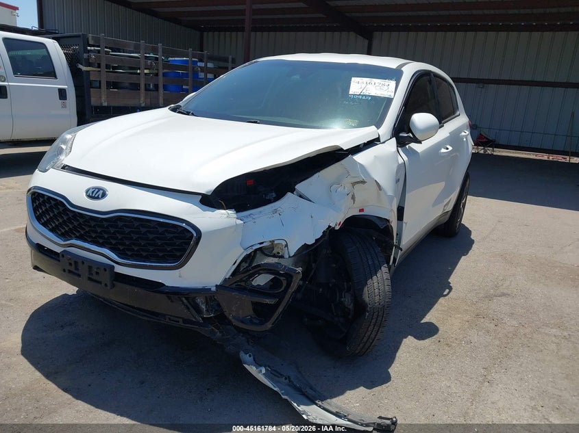 2022 Kia Sportage VIN KNDPMCAC4N7009814 IAAI salvage auction — LEFT FRONT, Salvage (California), sold $3,250 on 2026-07-29 (photo 6)