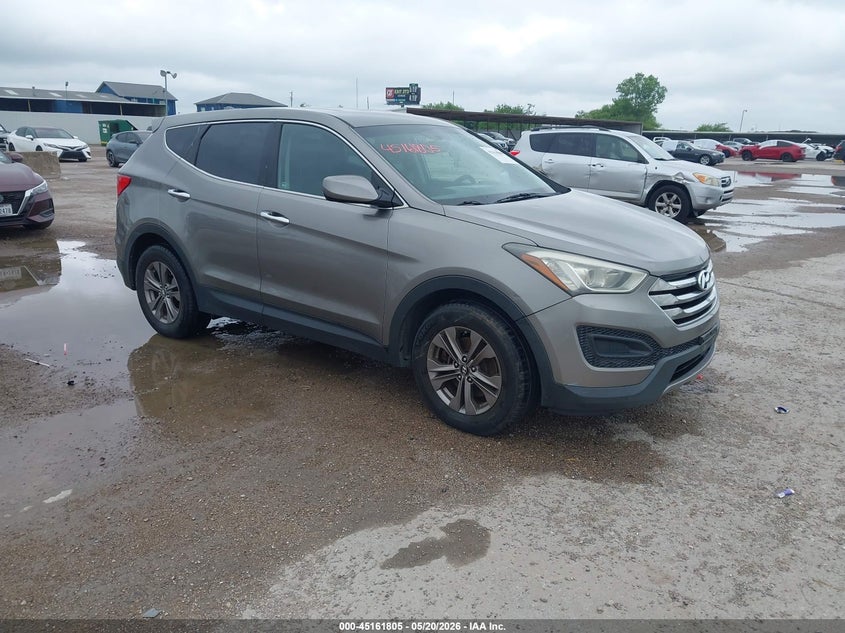 2013 Hyundai Santa fe VIN 5XYZT3LB1DG058471 IAAI salvage auction — VANDALISM, Salvage (Texas), sold $1,675 on 2026-07-08 (photo 1)