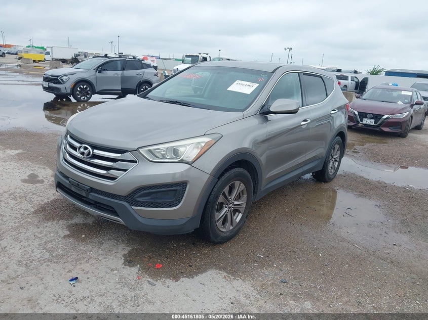2013 Hyundai Santa fe VIN 5XYZT3LB1DG058471 IAAI salvage auction — VANDALISM, Salvage (Texas), sold $1,675 on 2026-07-08 (photo 2)
