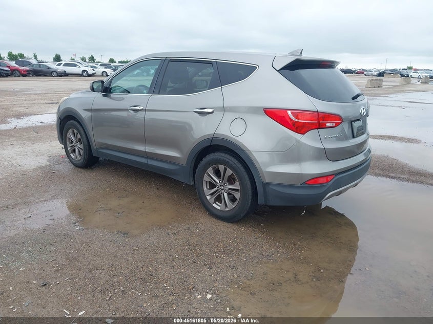 2013 Hyundai Santa fe VIN 5XYZT3LB1DG058471 IAAI salvage auction — VANDALISM, Salvage (Texas), sold $1,675 on 2026-07-08 (photo 3)