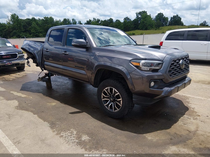 2021 Toyota Tacoma VIN 5TFAZ5CN0MX101776 IAAI salvage auction — RIGHT REAR, Salvage Title, sold $9,750 on 2026-07-09 (photo 1)