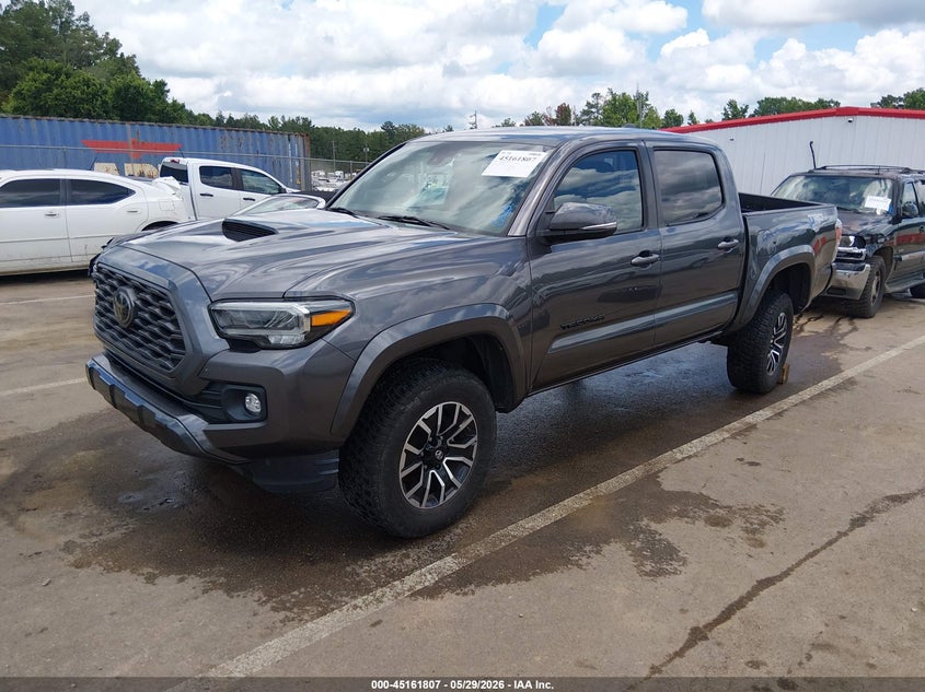 2021 Toyota Tacoma VIN 5TFAZ5CN0MX101776 IAAI salvage auction — RIGHT REAR, Salvage Title, sold $9,750 on 2026-07-09 (photo 2)