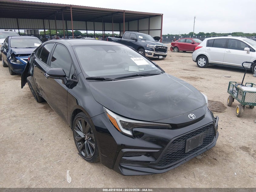 2024 Toyota Corolla VIN 5YFS4MCE2RP187949 IAAI salvage auction — FRONT & REAR, Salvage (Texas), sold $4,550 on 2026-07-14 (photo 1)