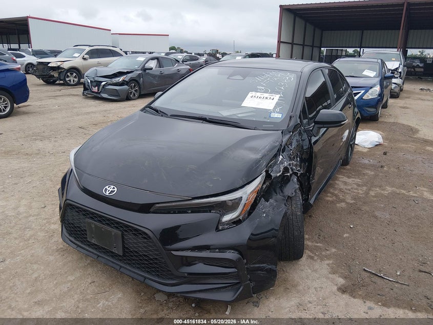 2024 Toyota Corolla VIN 5YFS4MCE2RP187949 IAAI salvage auction — FRONT & REAR, Salvage (Texas), sold $4,550 on 2026-07-14 (photo 2)