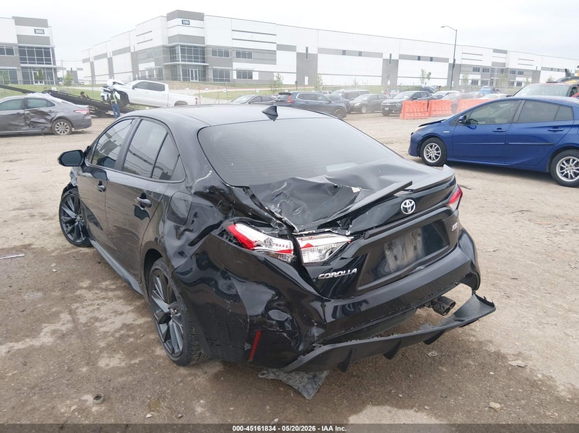 2024 Toyota Corolla VIN 5YFS4MCE2RP187949 IAAI salvage auction — FRONT & REAR, Salvage (Texas), sold $4,550 on 2026-07-14 (photo 3)