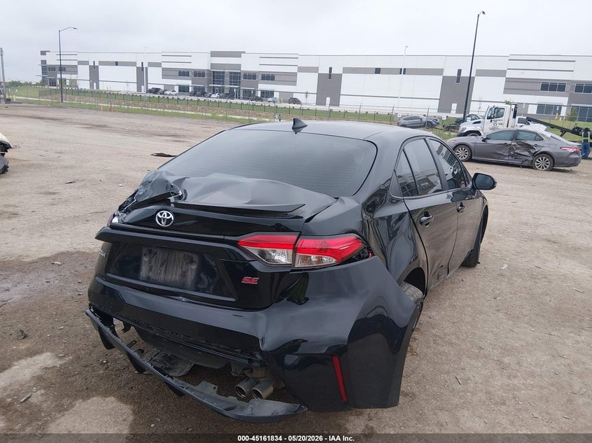 2024 Toyota Corolla VIN 5YFS4MCE2RP187949 IAAI salvage auction — FRONT & REAR, Salvage (Texas), sold $4,550 on 2026-07-14 (photo 4)