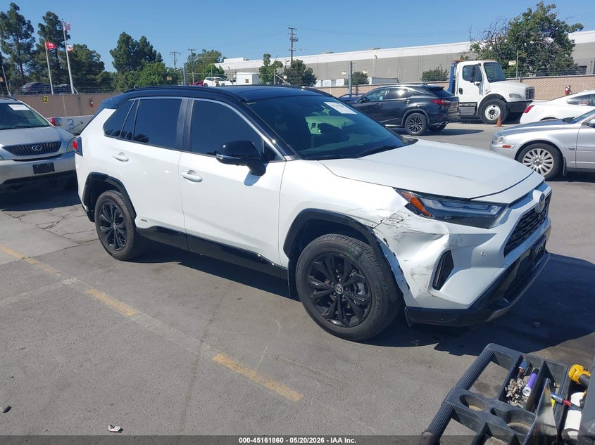 2023 Toyota Rav 4 VIN JTME6RFV1PD546384 IAAI salvage auction — RIGHT FRONT, Salvage (California), sold $21,100 on 2026-07-10 (photo 1)