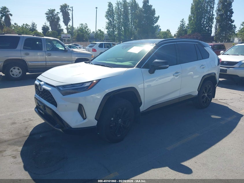 2023 Toyota Rav 4 VIN JTME6RFV1PD546384 IAAI salvage auction — RIGHT FRONT, Salvage (California), sold $21,100 on 2026-07-10 (photo 2)
