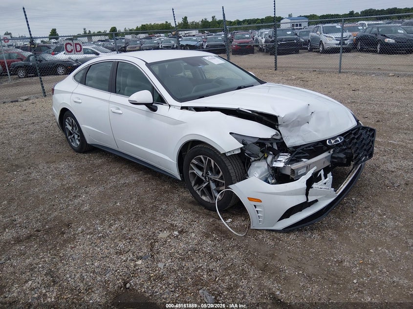2020 Hyundai Sonata VIN 5NPEL4JA0LH026326 IAAI salvage auction — FRONT END, Salvage (Illinois), sold $1,925 on 2026-07-15 (photo 1)