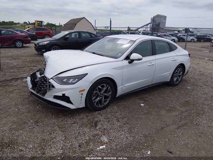 2020 Hyundai Sonata VIN 5NPEL4JA0LH026326 IAAI salvage auction — FRONT END, Salvage (Illinois), sold $1,925 on 2026-07-15 (photo 2)
