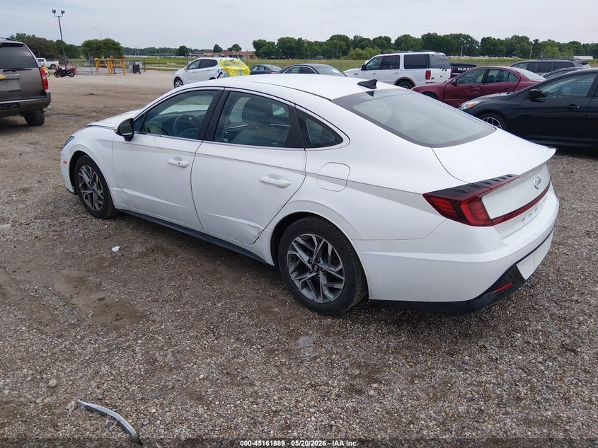 2020 Hyundai Sonata VIN 5NPEL4JA0LH026326 IAAI salvage auction — FRONT END, Salvage (Illinois), sold $1,925 on 2026-07-15 (photo 3)