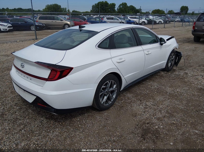 2020 Hyundai Sonata VIN 5NPEL4JA0LH026326 IAAI salvage auction — FRONT END, Salvage (Illinois), sold $1,925 on 2026-07-15 (photo 4)